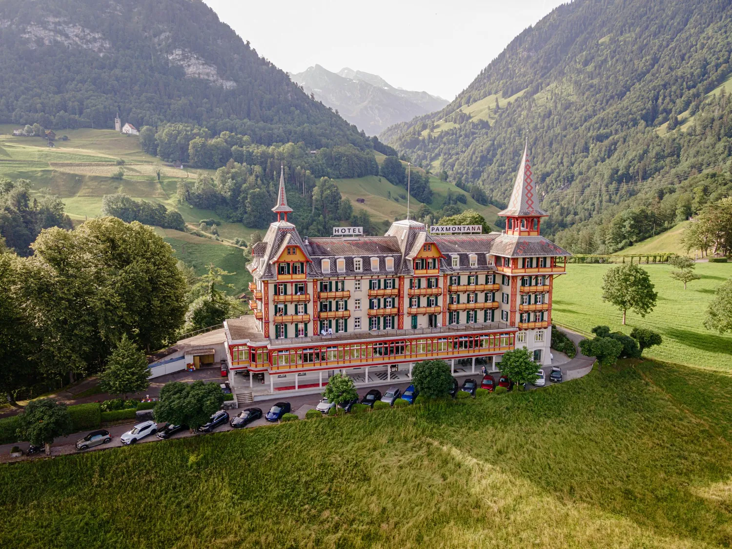 Das Paxmontana von oben
