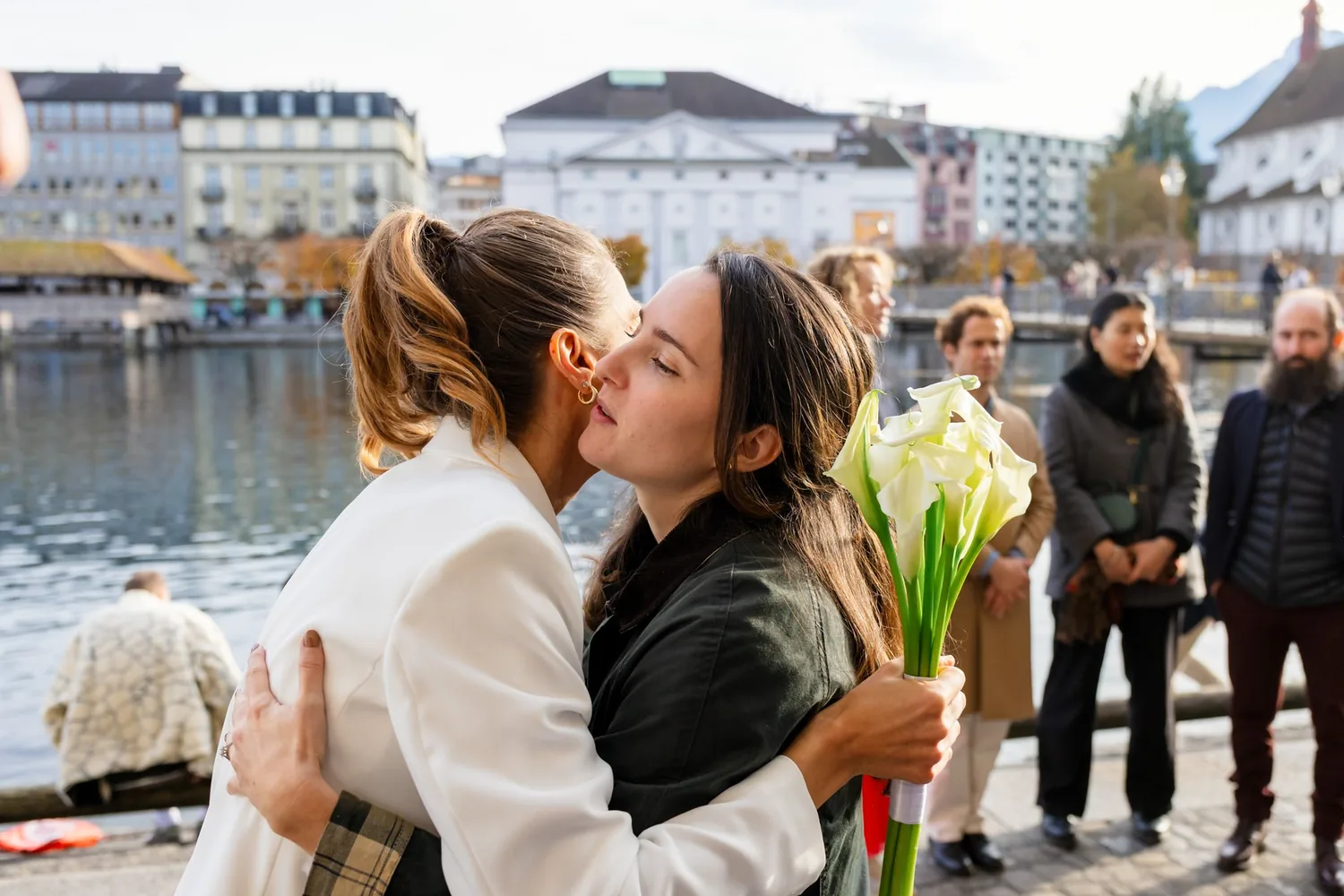 Gratulation am Reussufer